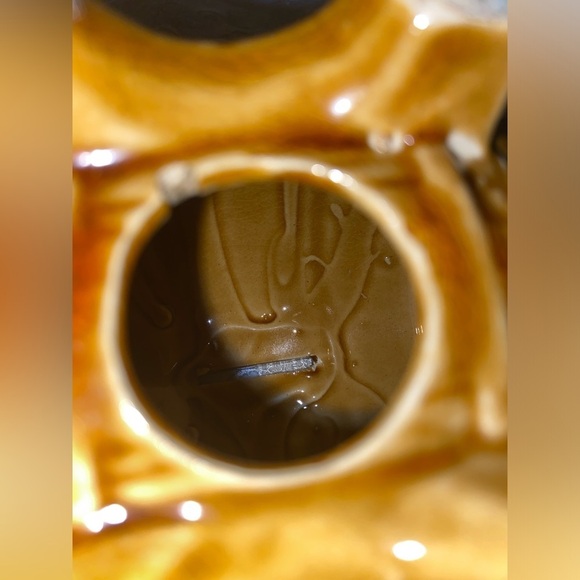 Vintage glazed ceramic Beer Barrel “Cuss Box” “swear jar” piggy bank (humour) - Picture 10 of 12